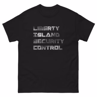 Escape New York Liberty Island Security Control T-shirt