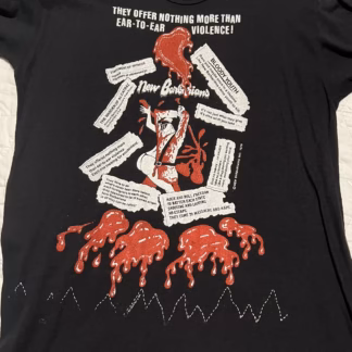 Vintage 1979 NEW BARBARIANS BAND T-SHIRT (Large) KEITH RICHARDS SINGLE STITCH
