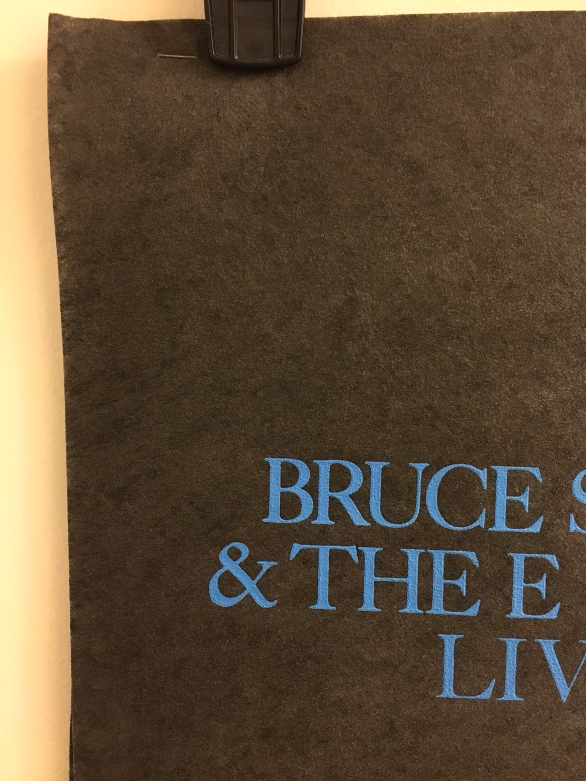 Bruce Springsteen E-Street Band Live Tour T-SHIRT SAMPLE PROMO VINTAGE Rare
