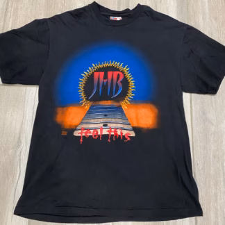 Vintage The Jeff Healey Band Feel This Tour T-Shirt 1993 Concert Shirt L