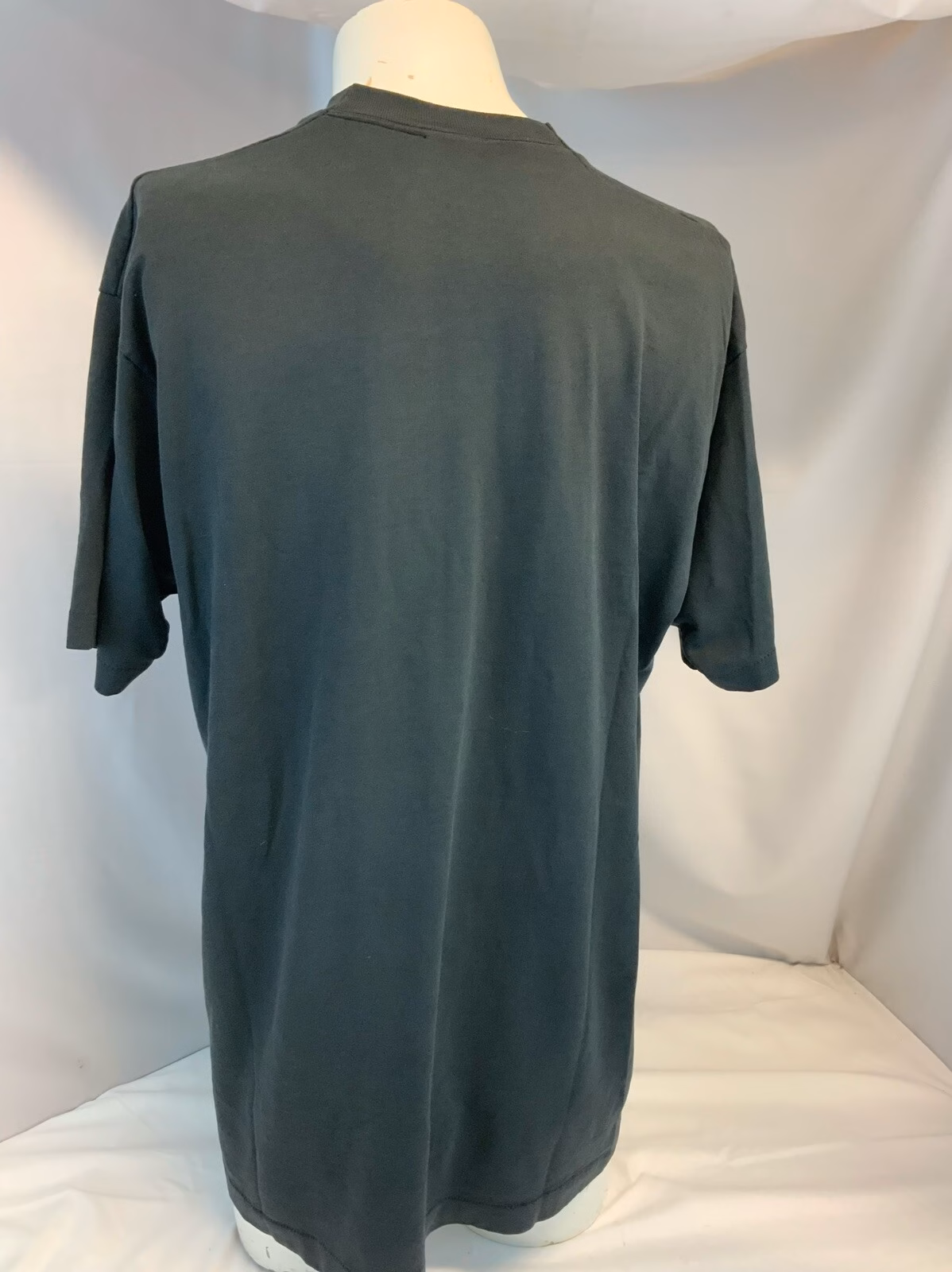 Metal Heart Band Concert Tee Shirt XL Blk Cotton Retro Single Stitch YGI G1-122