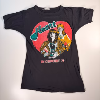 Vintage Heart Band Concert Tour T Shirt 1979 RARE Small