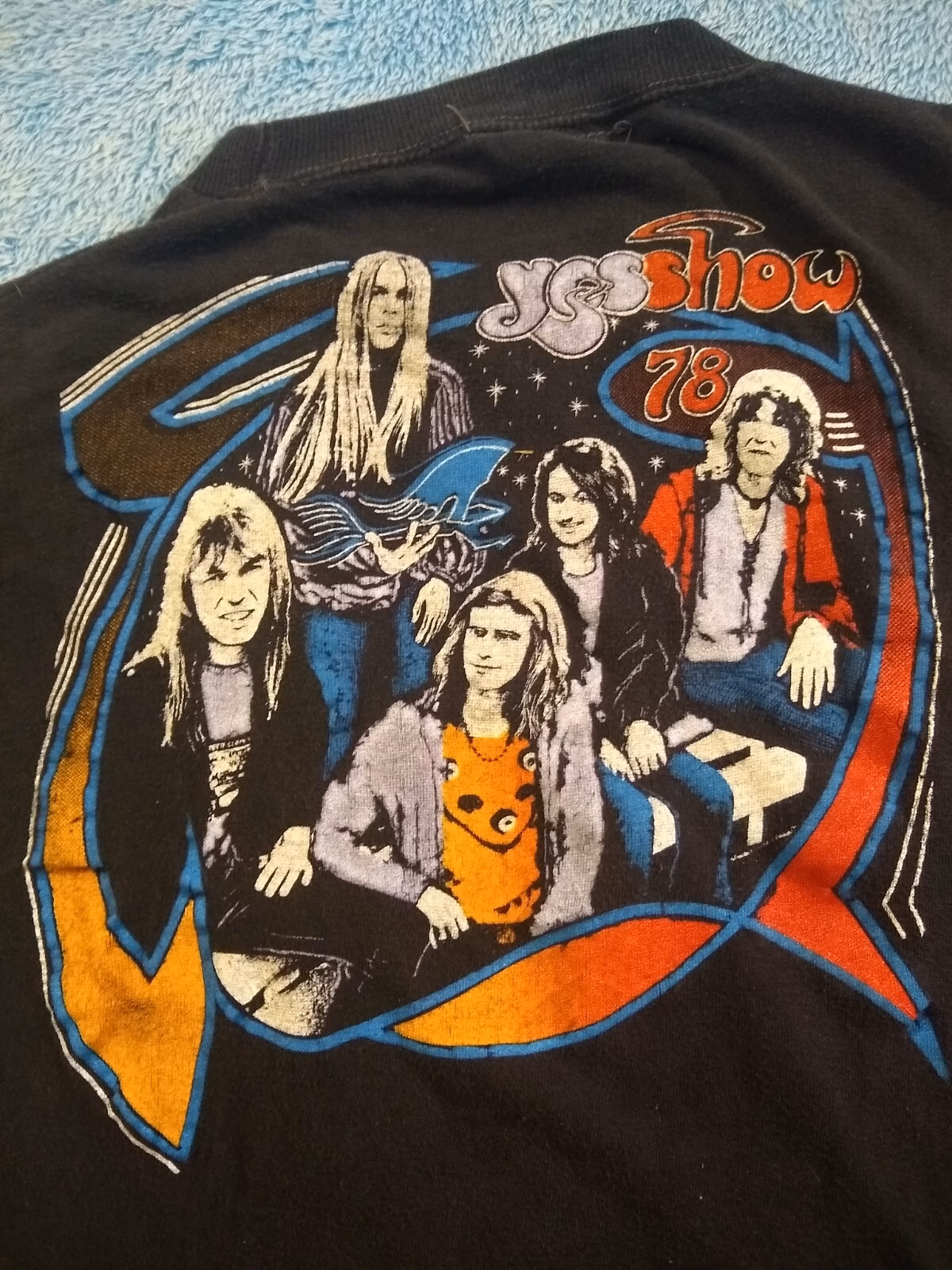 Vintage Yes Concert Band T Shirt 1978 Size XS Or Small (No Tag) Purchased At MSG