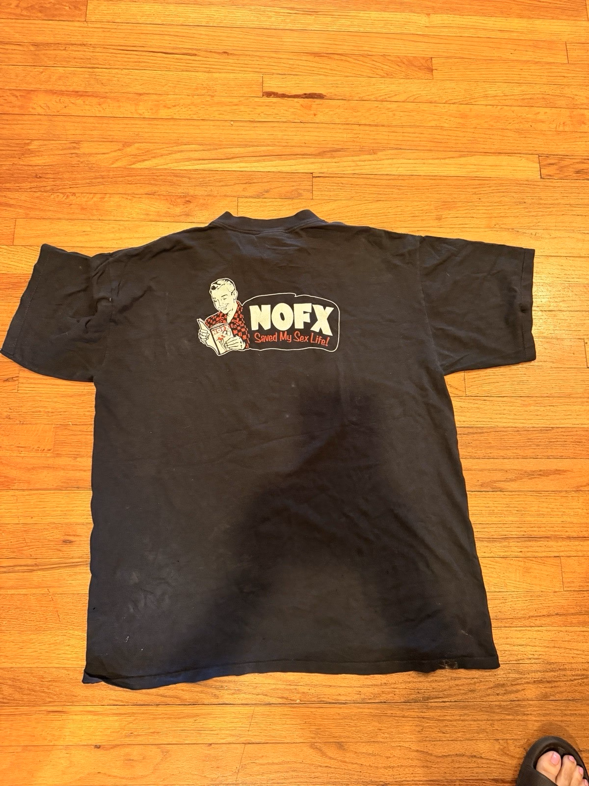 Vintage 90s NOFX Are Musicians Lousy Lovers T Shirt XL All Sport Punk Rock Band