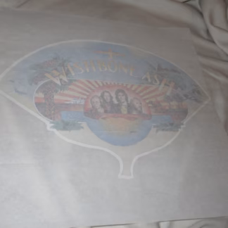 WISHBONE ASH Original Vintage Iron On Transfer for T-Shirt Live Dates Rock Band