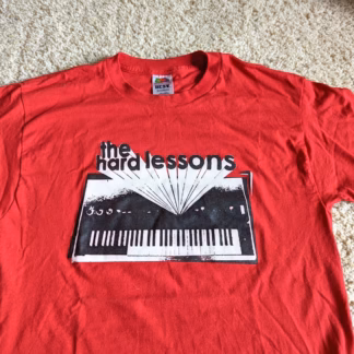 Vintage "The Hard Lessons" Band T-Shirt Detroit Michigan 00's Indie Rock Size M