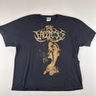 Rare Vintage Y2K Hardcore Death Metal The Faceless Band T-Shirt Size XL