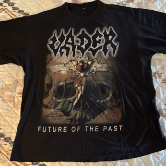Vader Future of the Past Black 1997 Vintage XL Death Metal Band Shirt