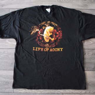 VINTAGE 2000'S LIFE OF AGONY GRAPHIC SHIRT METAL BAND ONE STITCH SIZE XXL MENS