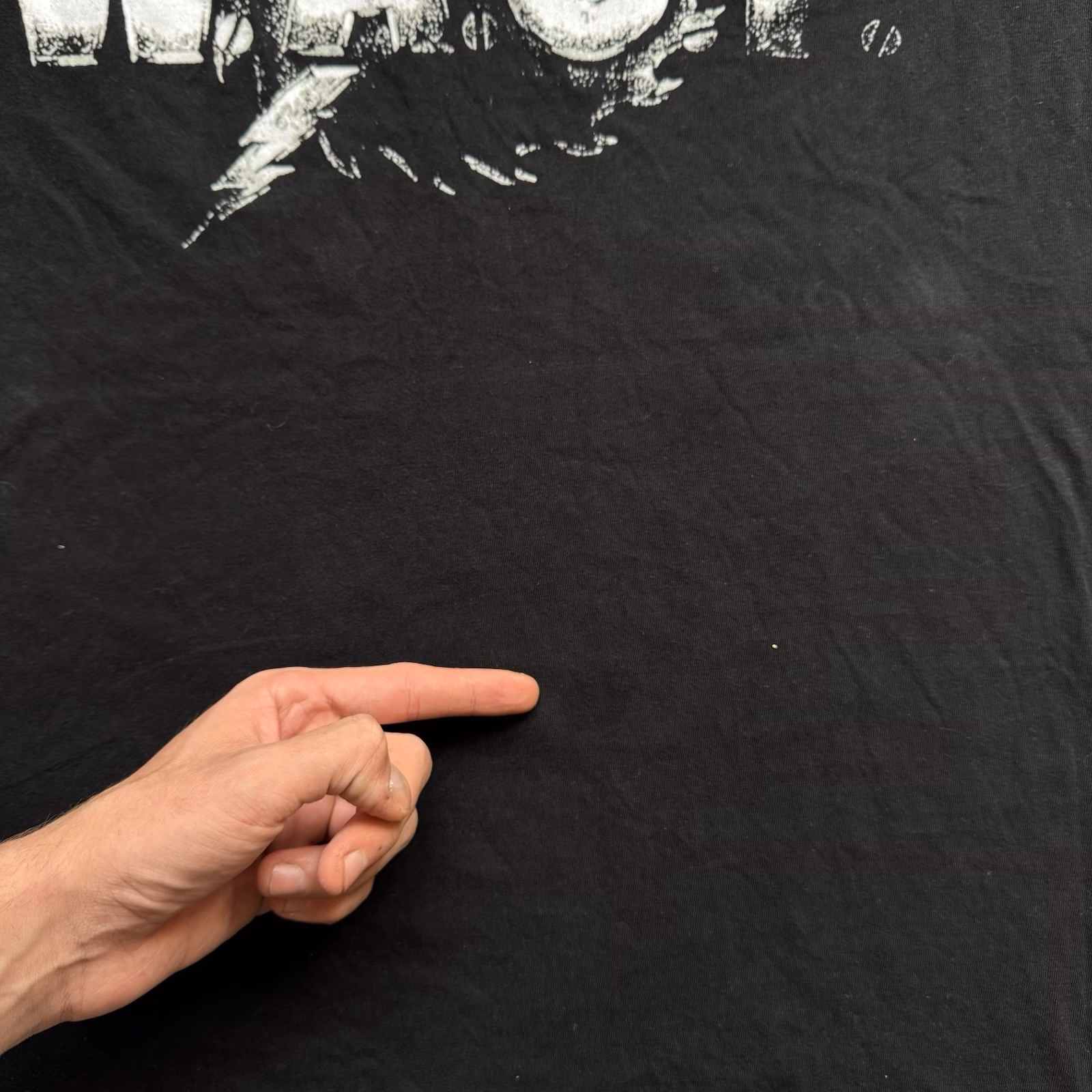 W.A.S.P. Band First Blood Last Cuts Vintage T-Shirt XL Black Heavy Metal 90s