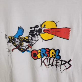 Vintage 90s Cereal Killers Punk Band Shirt XL RARE! Single Stitch Graphic Tee